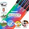 80-Color Dual Tip Alcohol Markers Set – Fine & Chisel Tip Coloring Markers for Kids, Teens, and Adults with Carrying Case and Base (Beige)